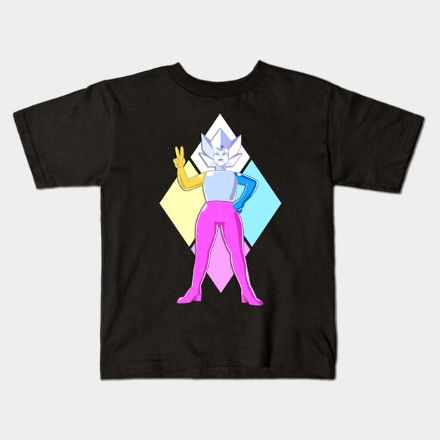 Diamond Ship - Steven Universe Kids T-Shirt by valentinahramov